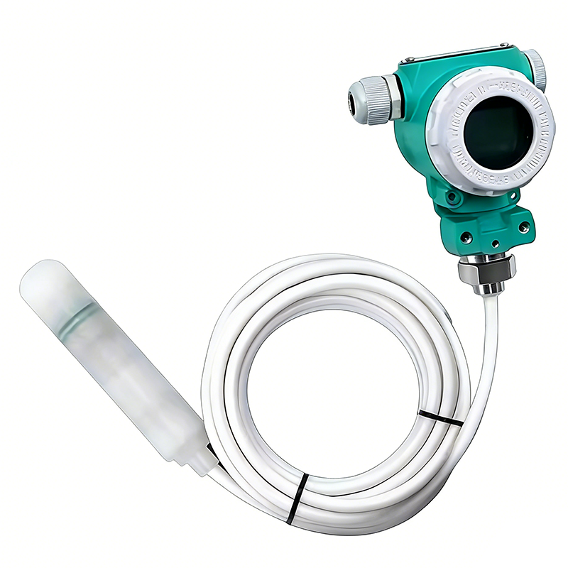 ELE-803F 铠装 PTFE 耐腐蚀投入式液位变送器